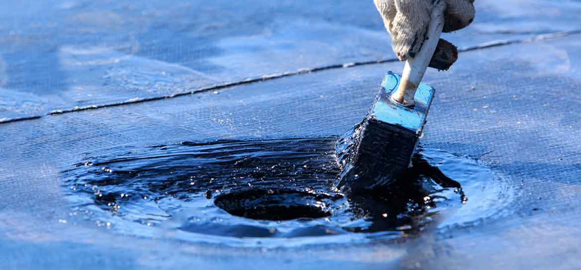 How are instant road repairs done for waterproofing