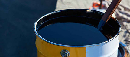Various bitumen products by Bituroll